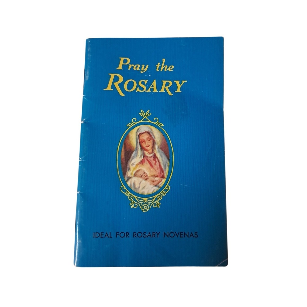 "Pray the Rosary" Booklet, Rev. J. M. LELEN, "Ideal for Rosary Novenas" Catholic